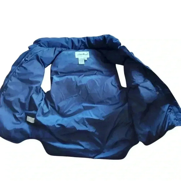 Like New Eddie Bauer Womens Goose Down Puffer Vest - Picture 3 of 5
